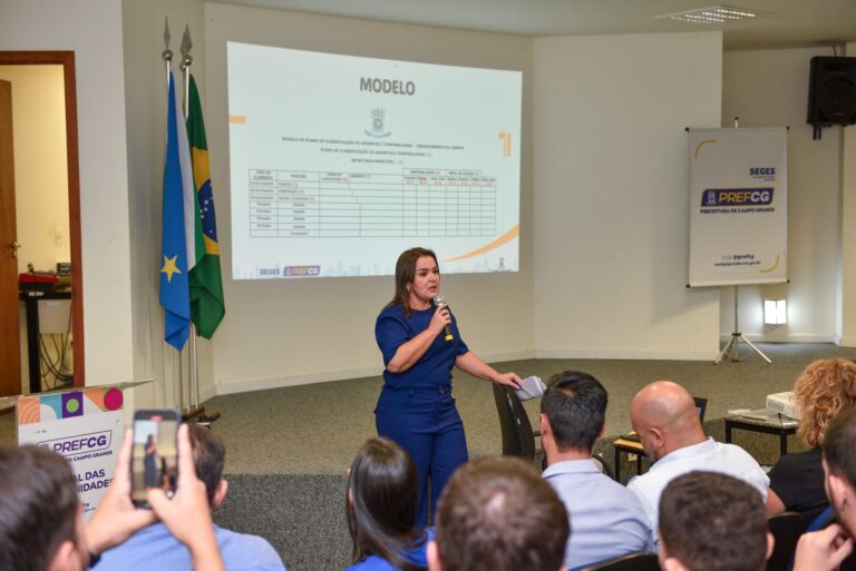 Prefeitura de Campo Grande capacita servidores sobre gestão de documentos do SEI