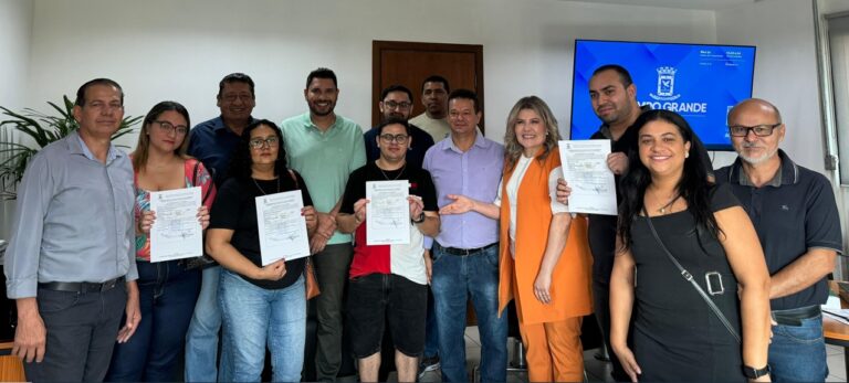 Prefeitura realiza entrega de documentos que garantem a viabilidade de investimentos em Campo Grande