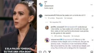 Tata Werneck sofre críticas após piada com a avó falecida: 'Ridícula'