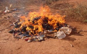 Vigilância Sanitária de Coxim alerta população para não atear fogo durante período de seca