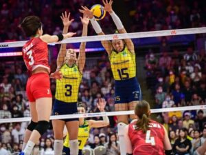 Vôlei feminino: Brasil é eliminado da Liga das Nações pelo Japão