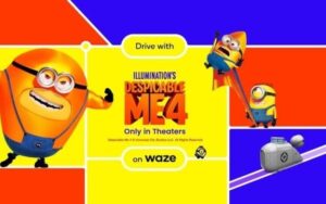 Waze ganha tema dos Minions com humor e bananas nas rotas