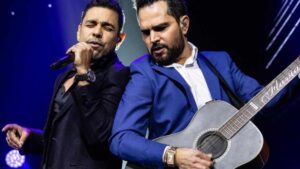 Zezé Di Camargo e Luciano levaram “Novos Tempos” no Dia dos Namorados para o Espaço Unimed