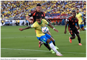 Brasil fica no empate com Colômbia e agora terá Uruguai nas quartas