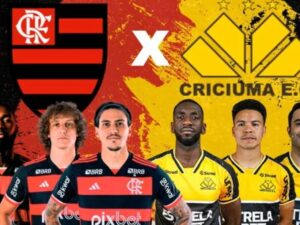 Brasileirão: Flamengo e Criciúma se enfrentam neste sábado