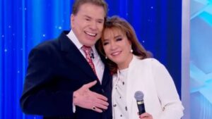 Esposa de Silvio Santos atualiza estado de saúde do apresentador após internação