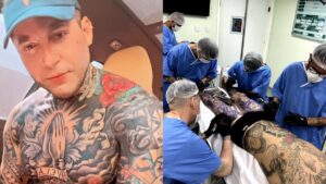Ex-deputado federal e cantor Igor Kannário passa por sessão de tatuagem de oito horas