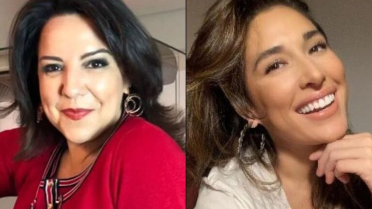 Luciana Liviero recebe Giselle Itié no ‘Fundo do Baú’