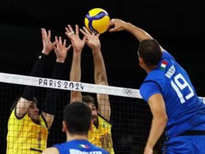 Seleção Brasileira masculina de vôlei estreia com derrota nas Olimpíadas de Paris