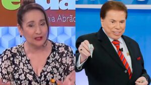 Sonia Abrão comete gafe ao falar da saúde de Silvio Santos: 'Tratando do HIV'