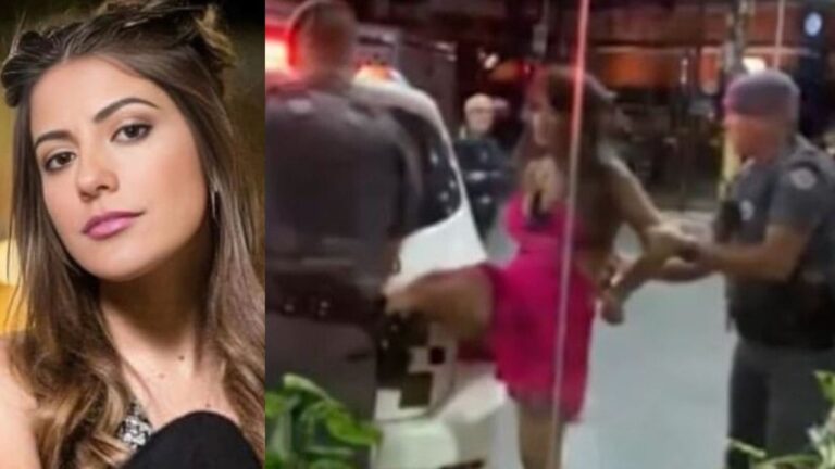 Vídeo mostra ex-panicat chutando policial e sendo presa por dirigir embriagada; assista