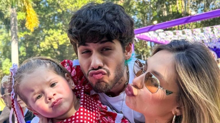 Zé Felipe fica com medo após filha falar em ‘tio Leandro’, irmão de Leonardo