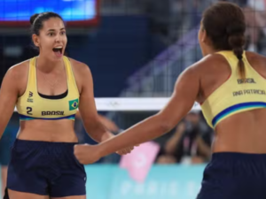 Ana Patrícia e Duda avançam invictas às quartas de final nas Olimpíadas