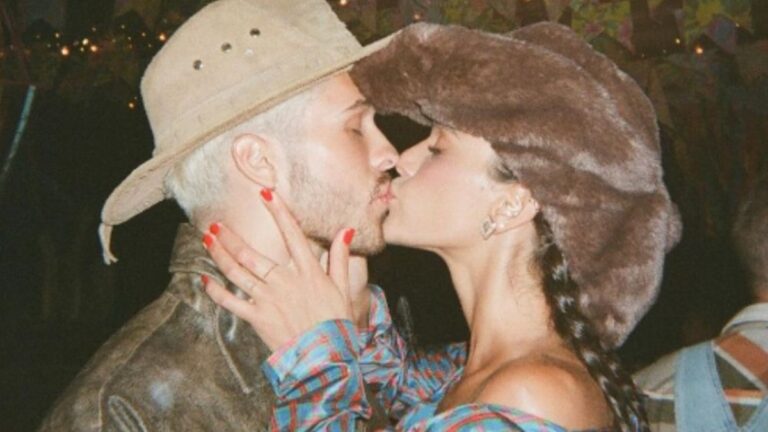 Bruna Marquezine publica foto romântica beijando João Guilherme