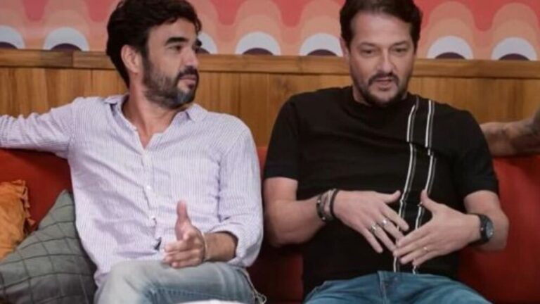 Caio Blat se irrita com Marcelo Serrado após elogio de parte íntima: ‘Babaquice machista’