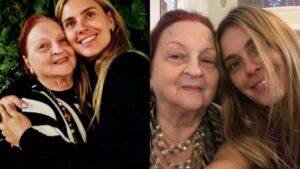 Carolina Dieckmann lamenta a morte da avó, aos 94 anos: 'Doendo'