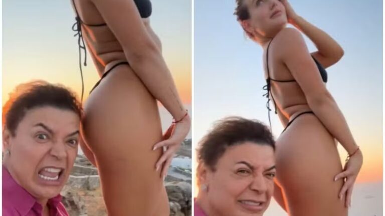 David Brazil se choca com Bruna Griphao: 'Se eu tivesse esse corpinho'