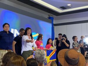 Durante convenção, Rose Modesto diz que buscará "gestão eficiente"