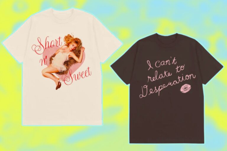 Estamos obcecadas pelo merch fofo de Short n’ Sweet, da Sabrina Carpenter