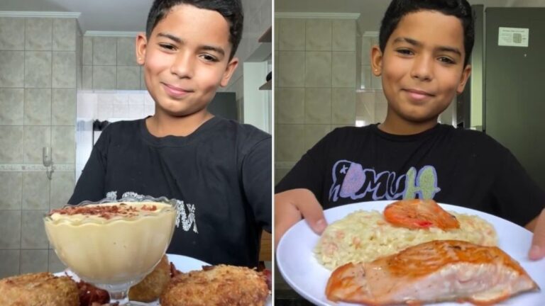 Estamos obcecadas pelo talento deste cozinheiro mirim de 11 anos