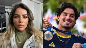 Ex-affair de Gabriel Medina surge com medalha das Olimpíadas e web resgata polêmica