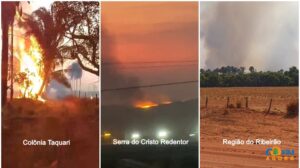 Incêndios em Coxim mobilizam força-tarefa entre autoridades e comunidade