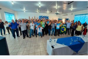 PP, PL e Republicanos aprovam nome de Walter Schlatter como pré-candidato a Prefeito durante convenções sequenciais