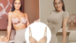 Polêmico sutiã com mamilos de Kim Kardashian volta aos estoques em edição limitada