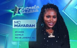 ‘Estrela da Casa’: MC Mayarah vence prova, fica imune e indica casal para Duelo