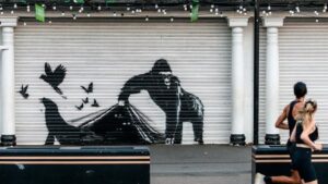 ‘Zoológico de Banksy’ toma as ruas de Londres