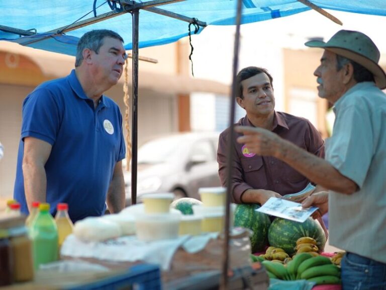 Beto Pereira debate plano sobre obras inacabadas com Riedel