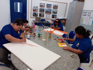 Exposição no MIS destaca arte de alunos com deficiência na Primavera dos Museus