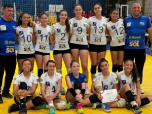 Campo Grande Vôlei é bronze no Brasileiro Interclubes de Vôlei Sub-16