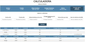 calculadora leite