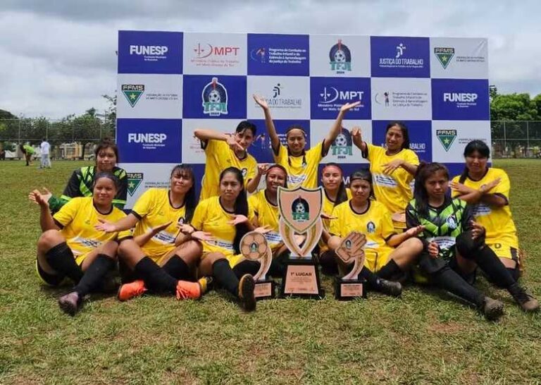 Dourados vence o 1° Torneio de Futebol Feminino Indígena