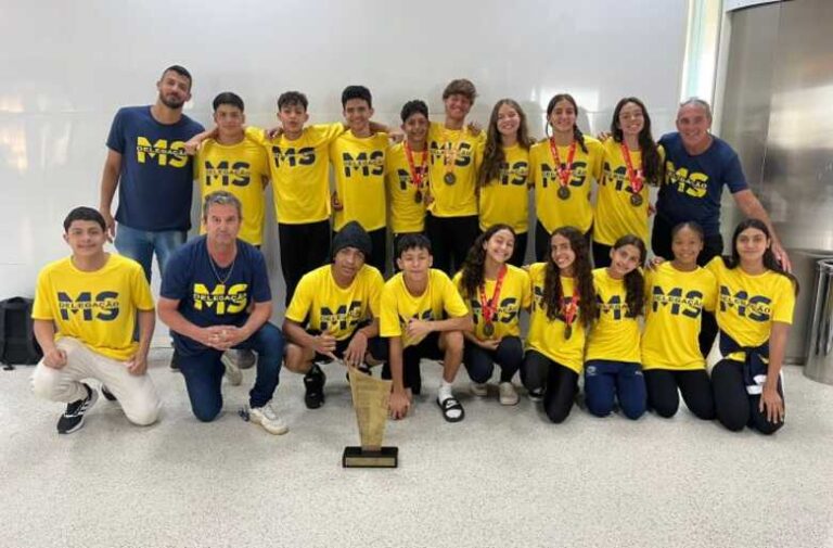 Estudantes de MS trazem 57 medalhas dos Jogos Escolares Brasileiros