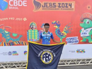 Jovem ciclista coxinense se destaca em competições nacionais e leva o nome de Coxim ao pódio