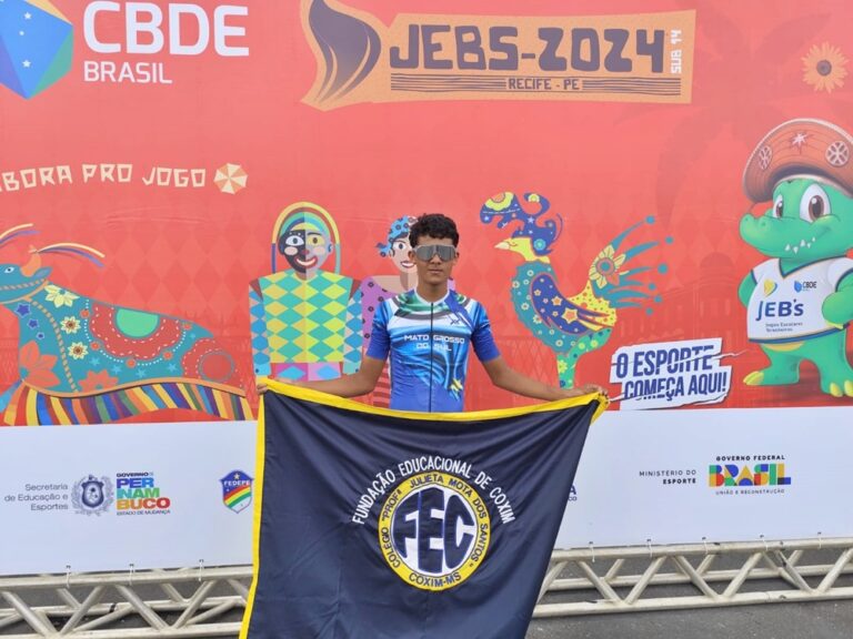 Jovem ciclista coxinense se destaca em competições nacionais e leva o nome de Coxim ao pódio