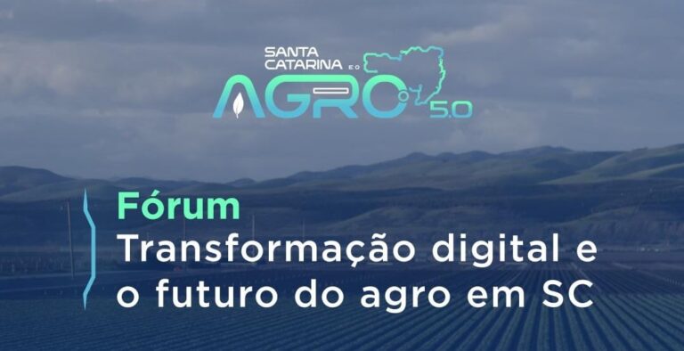 Nesta quinta, fórum discute o futuro do agro em SC. Inscreva-se!