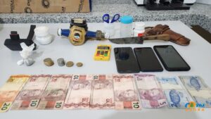 Polícia Civil prende suspeito de tráfico de drogas e receptação em Coxim