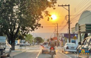 Previsão de máxima de 40ºC em Coxim nesta sexta-feira