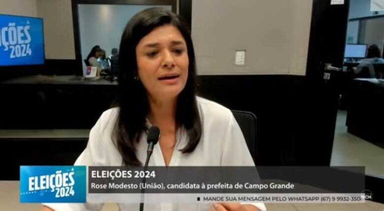 Rose diz que tem o apoio de pessoas "de todos os partidos"