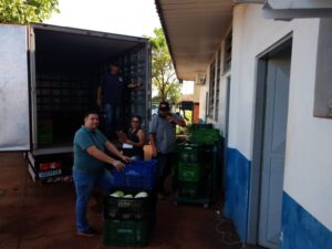 Semaf entrega 646 quilos de alimentos para entidades de Dourados