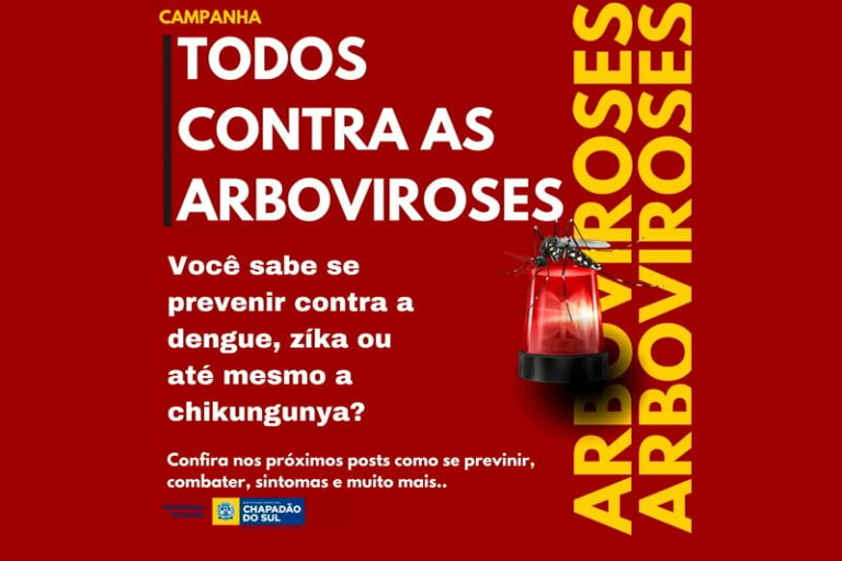 Todos Contra as Arboviroses: Prefeitura de Chapadão do Sul Intensifica Ações de Prevenção à Dengue, Zika e Chikungunya