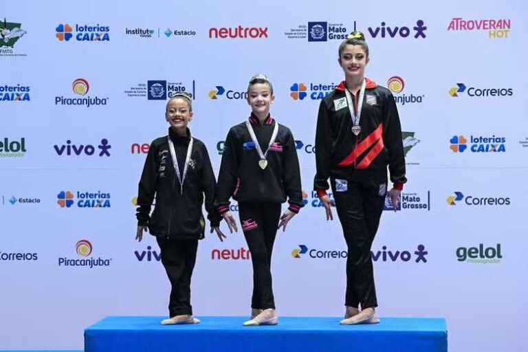 Ginasta sul-mato-grossense conquista título inédito no Nacional de Ginástica Rítmica