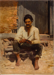 almeida-juior-pinacoteca-caipira-violeiro-pintura=quadro-exposicao