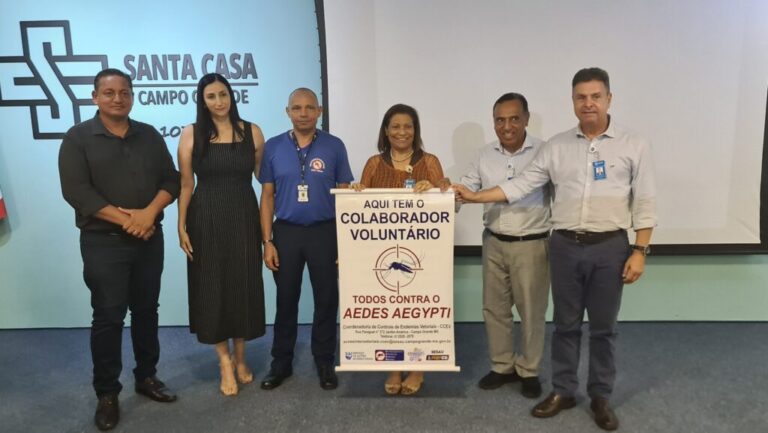 Sesau capacita 30 colaboradores voluntários da Santa Casa para o combate ao mosquito Aedes Aegypti