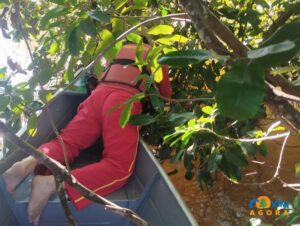 Trabalhador rural morre afogado no rio Correntes; corpo é encontrado pelos Bombeiros de Coxim