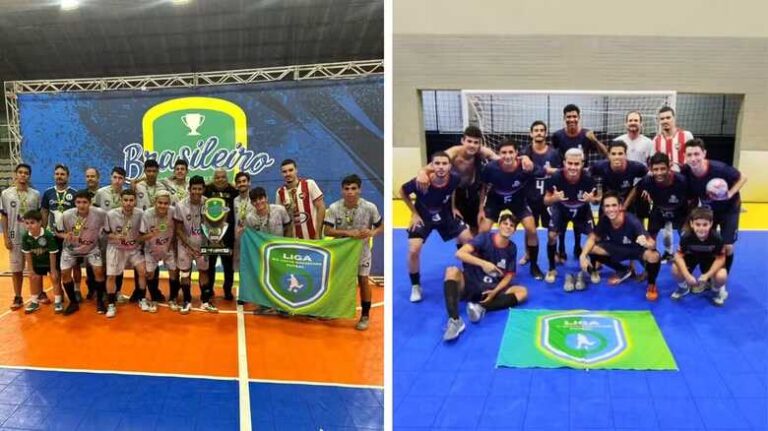 Após jogadores dormirem no chão, time de MS conquista prata em competição nacional de futsal