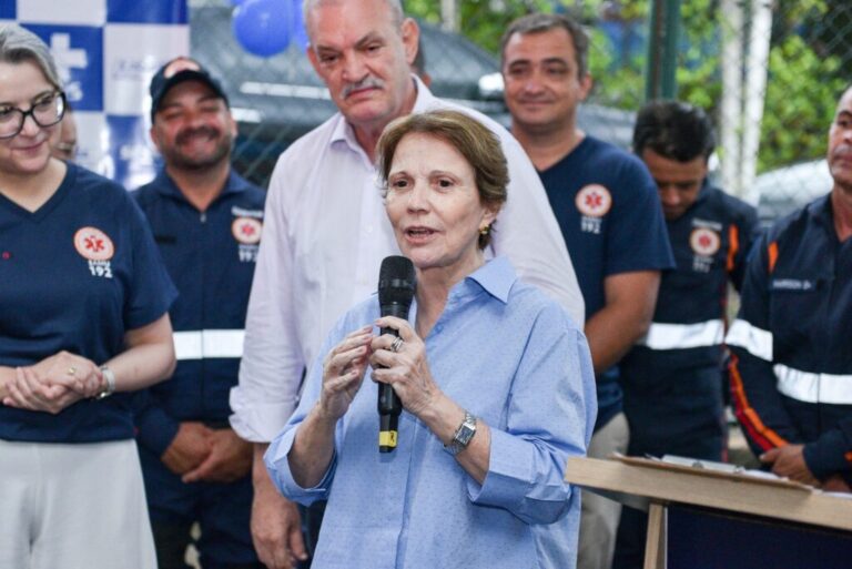 Campo Grande fortalece o SAMU com a entrega de seis novas ambulâncias